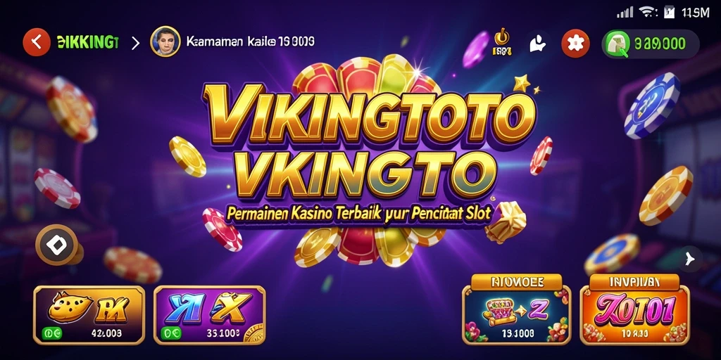 Tampilan gameplay VIKINGTOTO dengan mesin slot menarik.